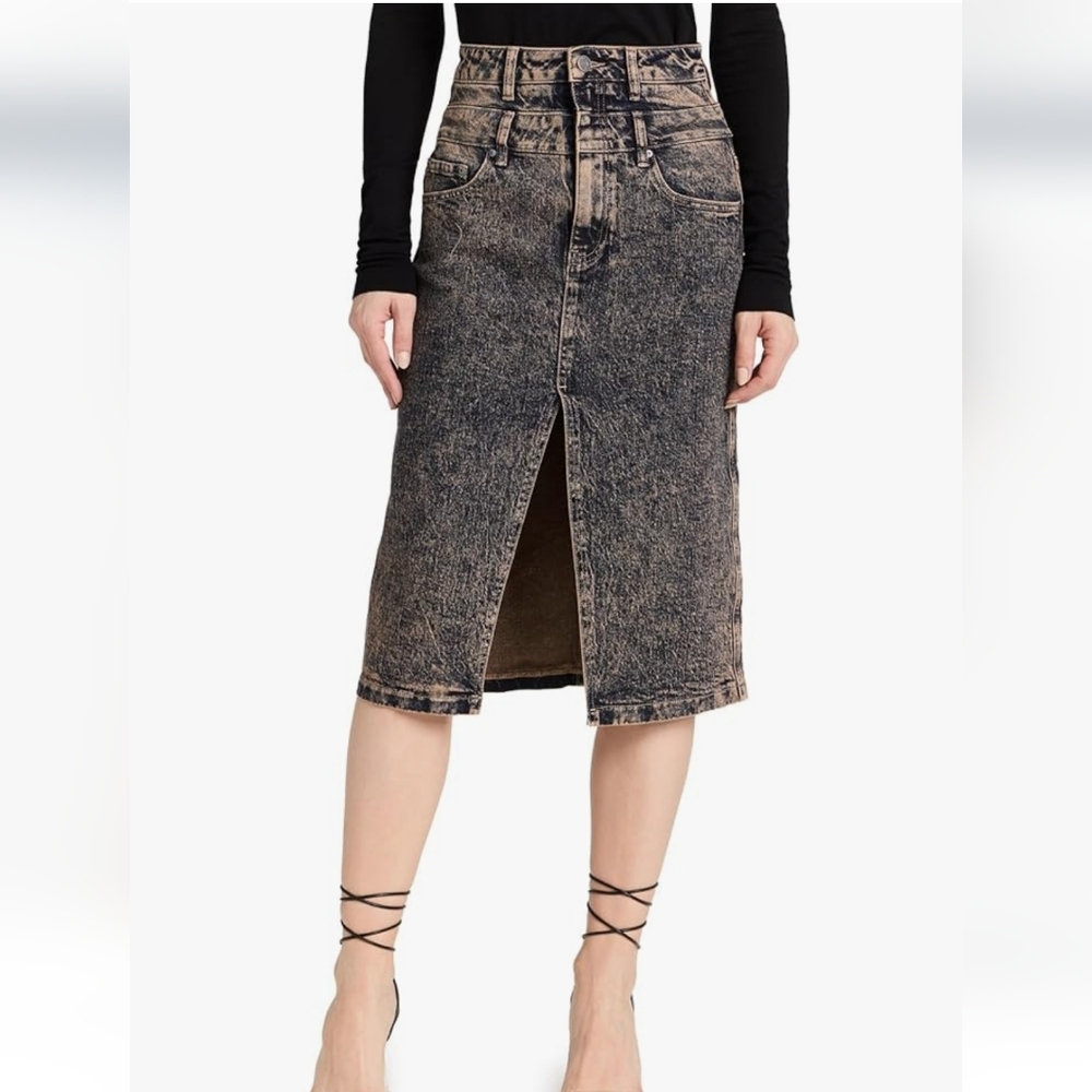 AFRM Maison Double Midi Skirt 29 - Picture 15 of 15